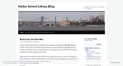 Desktop Screenshot of harborlibrary.wordpress.com