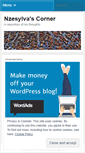 Mobile Screenshot of nzesylva.wordpress.com
