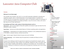 Tablet Screenshot of laccpa.wordpress.com