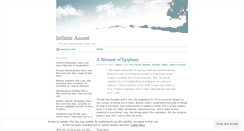 Desktop Screenshot of infiniteascent.wordpress.com
