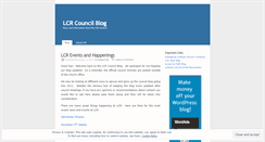 Desktop Screenshot of lcrcouncil.wordpress.com