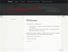 Tablet Screenshot of jjcogar.wordpress.com