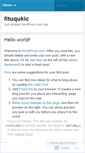 Mobile Screenshot of fituqukic.wordpress.com