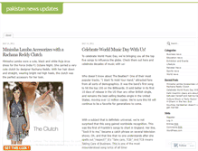Tablet Screenshot of pakistannewsupdate.wordpress.com