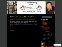 Tablet Screenshot of ccnpitdaddy.wordpress.com