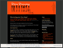 Tablet Screenshot of divadressing.wordpress.com