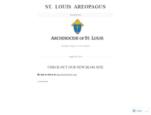 Tablet Screenshot of catholicstlouis.wordpress.com