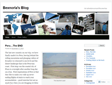 Tablet Screenshot of bexnorla.wordpress.com