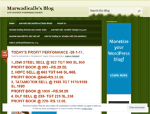 Tablet Screenshot of marwadicalls.wordpress.com