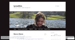 Desktop Screenshot of lynne2thin.wordpress.com