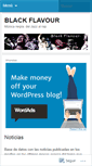 Mobile Screenshot of blackflavour.wordpress.com