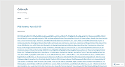 Desktop Screenshot of cabrach.wordpress.com