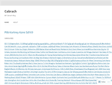 Tablet Screenshot of cabrach.wordpress.com