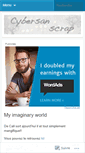 Mobile Screenshot of cybersanscrap.wordpress.com