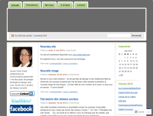 Tablet Screenshot of cindyrivard.wordpress.com