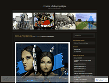 Tablet Screenshot of errancephotographique.wordpress.com