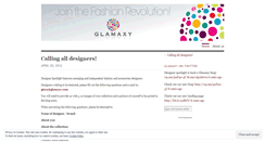 Desktop Screenshot of glamaxy.wordpress.com
