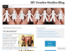 Tablet Screenshot of marianuniversitygenderstudies.wordpress.com