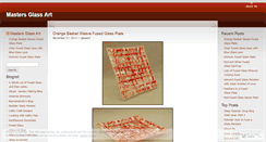Desktop Screenshot of glassart.wordpress.com