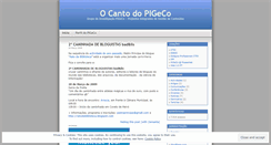 Desktop Screenshot of pigeco.wordpress.com