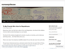 Tablet Screenshot of nonsequiteuse.wordpress.com