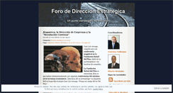 Desktop Screenshot of direccionestrategica.wordpress.com