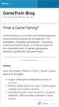 Mobile Screenshot of gametrainuk.wordpress.com