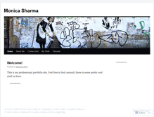 Tablet Screenshot of monicarsharma.wordpress.com