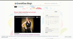 Desktop Screenshot of grandiosasrd.wordpress.com