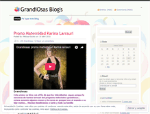 Tablet Screenshot of grandiosasrd.wordpress.com