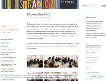 Tablet Screenshot of illustrazioniincorso.wordpress.com