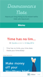 Mobile Screenshot of dermawan14.wordpress.com