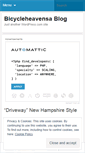 Mobile Screenshot of bicycleheavensa.wordpress.com
