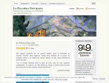 Tablet Screenshot of lapalabrafigurada.wordpress.com