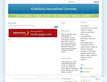 Tablet Screenshot of mediujogja.wordpress.com
