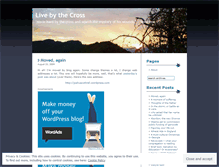 Tablet Screenshot of livebythecross.wordpress.com