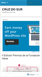 Mobile Screenshot of cruzdosur.wordpress.com