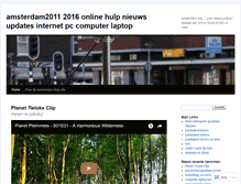 Tablet Screenshot of amsterdam2011.wordpress.com