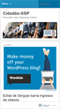 Mobile Screenshot of cidadaossp.wordpress.com