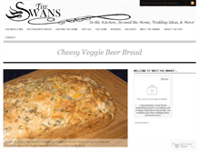 Tablet Screenshot of meettheswans.wordpress.com