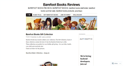 Desktop Screenshot of barefootbooks101.wordpress.com