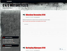 Tablet Screenshot of ccmotorcycles.wordpress.com