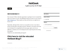 Tablet Screenshot of heligeek.wordpress.com