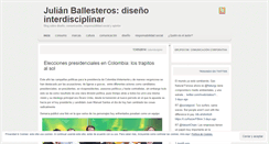 Desktop Screenshot of juliandesigner.wordpress.com