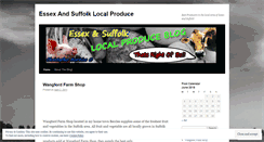 Desktop Screenshot of essexandsuffolklocalproduce.wordpress.com