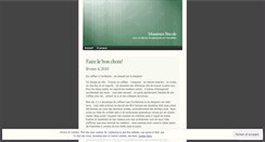 Desktop Screenshot of ensembliers.wordpress.com