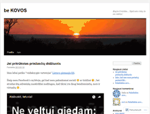 Tablet Screenshot of bekovos.wordpress.com