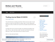 Tablet Screenshot of dollarsand10cents.wordpress.com