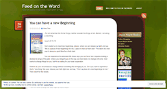 Desktop Screenshot of feedontheword.wordpress.com