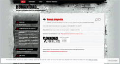 Desktop Screenshot of periodicohumanidad.wordpress.com